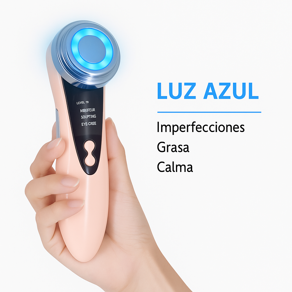 Masajeador facial Ledterapia